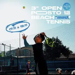 3ºOPEN POSTO 12 DE BEACH TENNIS - PINDAMONHANGABA/SP - Dupla Masculina C