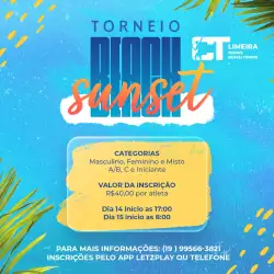Beach sunset  - MASCULINO INICIANTE 