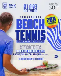 CBBT200 - Campeonato Beach Tennis Hotel e Golf Clube Dos 500 - AMADORAS - Dupla Masculina D