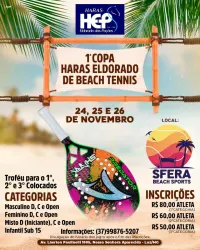 1ª Copa Haras Eldorado de Beach Tennis  - Misto D