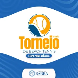 2º TORNEIO BEACH TENNIS - PRAIA DA BARRA - ETAPA PRIME VEICULOS - CATEGORIA MASCULINA OPEN