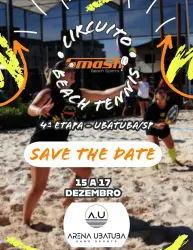 4ª ETAPA DO CIRCUITO SMASH DE BEACH TENNIS 2023- ARENA UBATUBA/SP - DUPLA KIDS LIVRE SUB 10