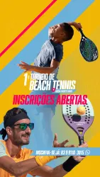 1º Torneio de Beach Tennis Arena Society Mari - Masculina Iniciante