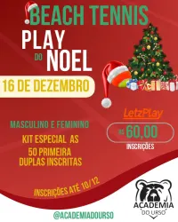 PLAY DO NOEL - ACADEMIA DO URSO - 2023 - Masculino B
