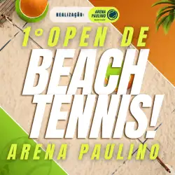 1° OPEN ARENA PAULINO  - CATEGORIA DUPLAS FEMININA 1°OPEN ARENA PAULINO