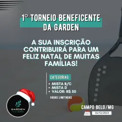 1ª Copa beneficente da Garden Beach Sports - Mista D