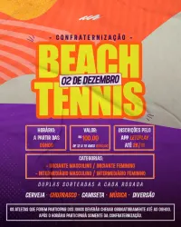 BEACH TENNIS CONFRATERNIZAÇÃO 2023 - INTERMEDIÃRIO FEMININO