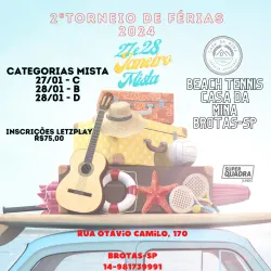 2º TORNEIO DE FÉRIAS MISTA - MISTA INICIANTE