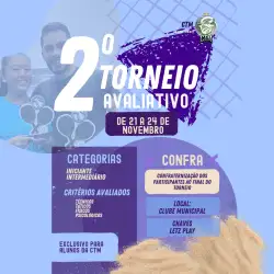 2° Torneio Avaliativo  - Intermediário