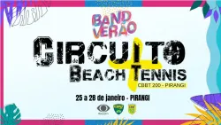 CBBT200/FNBT200 - Circuito + Band Verão Open de Beach Tennis - AMADOR - Dupla Masculina D