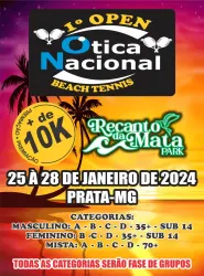 1º OPEN OTICA NACIONAL BEACH TENNIS