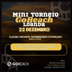 Mini Torneio Gobeach - Feminina Iniciante