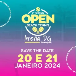 3º Torneio Open de Beach Tennis arena DG - FEMININA C