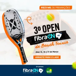 3° OPEN FIBRAON DE BEACH TENNIS  - MISTA INICIANTE