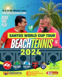 CBBT200/FPBT200 -EMBRAPS SANTOS WORLD CUP TOUR 2024 - Dupla Masculina 40+