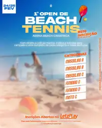 1º OPEN DE BEACH TENNIS ARENA BEACH CARATINGA  - Masculino C