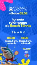 TORNEIO RELAMPAGO VERANO SHARX - MASCULINA INTERMEDIARIO