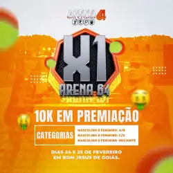 1º Open X1 Arena 64 - Masculino A/B