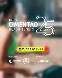 Copa CIMENTAO Santorini Beach - Dupla Mista D