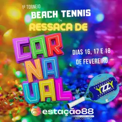1º Torneio Ressaca de Carnaval Estação 88 - Dupla Masculino C