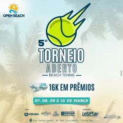 5º TORNEIO OPEN DE BEACH TENNIS - MISTA C