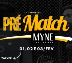 1º Torneio Pré Match MYNE JOALHERIA - MASCULINO B