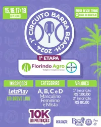 Circuito Barra Beach - 1° Etapa Florindo Agro - FEMININO D