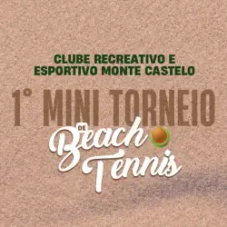 1° MINI TORNEIO BEACH TENNIS - Feminina Iniciante