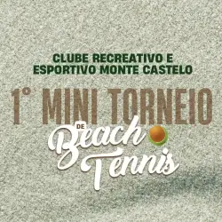 1° MINI TORNEIO BEACH TENNIS - MASCULINA INICIANTE
