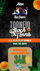 Arena Yggs Sports Open Beach Tennis - Profissional 