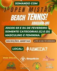 Somando com 1º Open MISTÃO ARAGUARI  CAT/ C e D SOMENTE - Categoria D Masculino