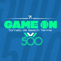 FPEBT500 - 7ª GAME ON - Torneio de Beach Tennis -  Dupla Masculina B