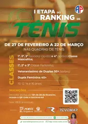 I Etapa do Ranking de Tenis AP 2024 - 2ª Classe Masculina