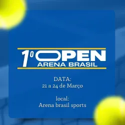 1º Open Arena Brasil de Beach Tennis - Dupla Feminino C