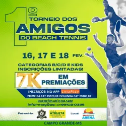 1° Torneio Amigos do Beach Tennis - "Dupla Feminina ""C"""