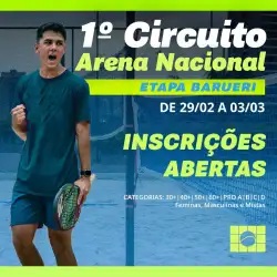 1º Circuito Arena Nacional - Etapa Barueri - Masculina B