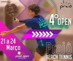4º Open Praiô de Beach Tennis - Simples A/B - Masculino