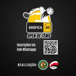 Gráfica A3 Open de Tênis - Duplas - Classe 3