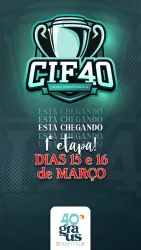 CIF 40 - Circuito Interno Família 40 - 1° Etapa  - Categoria Feminino Avançado