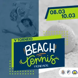 V Torneio de Beach Tennis Trindade  - Duplas Masculino D / Iniciante