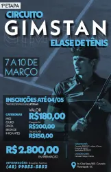 I Etapa Circuito Gimstan ELASE de Tênis - Bronze