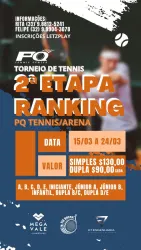Torneio PQ TENNIS (2ª Etapa Circuito PQ/Arena) - Categoria B