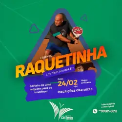 TORNEIO DE RAQUETINHA - KIROL RACKETS - MISTA A