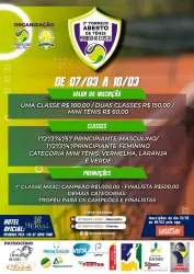 2° Torneio Aberto de Tênis Prado & Costa - 5 classe masc.
