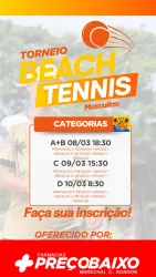 Torneio  Farmácias Preço Baixo Etapa 1 Masculino  - Categoria D