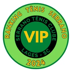Ranking Interno Tênis VIP - Serrano 2024 