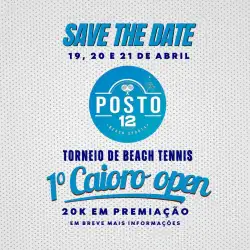 1° Caioro Open de Beach Tênis  - DUPLA FEMININA C
