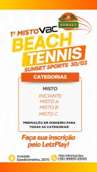 Torneio de Duplas Mista VBC - Sunset Sports - Misto A