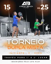 TORNEIO MISTA AB PRIME  - MISTA INICIANTE
