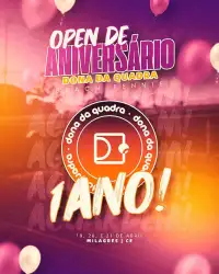 OPEN DE ANIVERSÁRIO DONA DA QUADRA - DUPLA MASCULINA INICIANTE